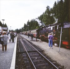 Previously separated by the Iron Curtain, the Harz and its lovely surroundings, seen here on 13.6