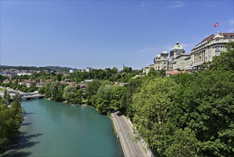 Parliament building, Federal Palace, capital Bern, Canton Bern, Switzerland, Europe