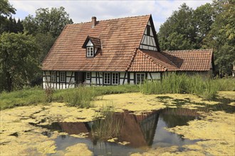 Henneberg Open-Air Museum at Veßra Monastery, Hildburghausen County, Thuringia, Germany, Europe