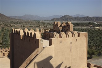 Jabrin Castle or Jabreen Castle is a medieval residential castle in the desert of Oman, also known