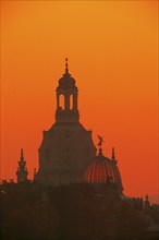 DEU Saxony Dresden Dresden Silhouette