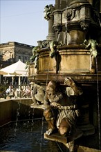 Cholera fountain detail