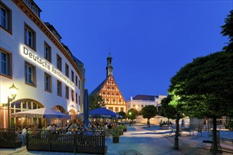 Zwickau Gewandhaus: landmark of the city, built in 1522-1525 in late Gothic style, with Renaissance