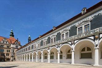 Stable courtyard of Dresden Castle