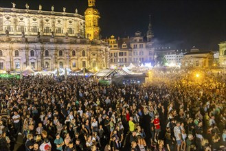 Canaletto the Dresden City Festival Concert on the Theatre Square in front of the Semper Opera