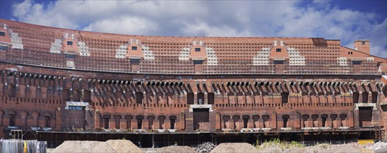 Detail of the Congress Hall in the inner courtyard, unfinished National Socialist monumental