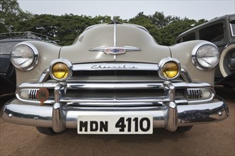 CHENNAI, INDIA, JULY 24: Chevrolet (retro vintage car) on Heritage Car Rally 2011 of Madras