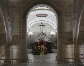 Koháry crypt under the church of St. Augustin in Coburg, burial place of the Catholic line of the