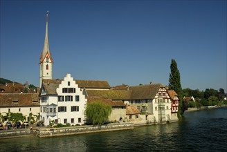 St. Georgen Monastery and Church, Stein am Rhein, Canton Schaffhausen, Switzerland, Europe