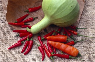 Peppers, chili pepper, chili pepper, chili pepper, chili pepper, Thailand, Asia