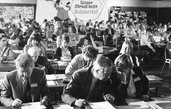 Youth Conference of the Trade, Banking and Insurance Union (HBV) on 31.05.1980 in Gelsenkirchen,