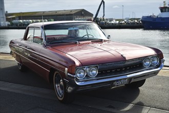 Oldsmobile Dynamic 88, 1961, at a classic car meeting in Büsum, Germany, Europe