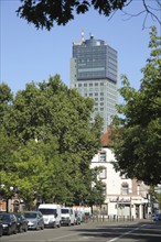 City Tower, high-rise, roof, Main, Offenbach, Hesse, Germany, Europe