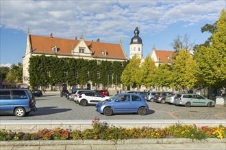 Rathaus am Rathausplatz Riesa, Saxony, Germany, Europe