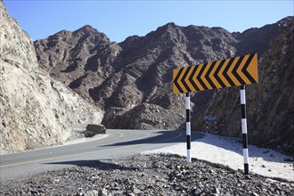 Landscape at Jebel Shams, Oman, Asia