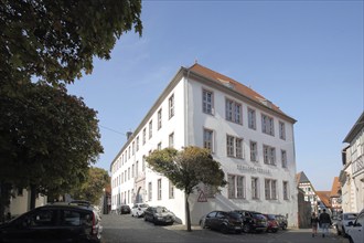 Castle School built 1700, Castle School, Heppenheim, Bergstrasse, Hesse, Germany, Europe