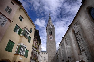 White Tower, Parish Church of St. Michael, Bressanone, South Tyrol, Trentino, Italy, Europe