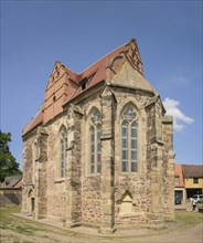 Templerkapelle, Gimritzer Weg, Wettin-Löbejün, Wettin, Saxony-Anhalt, Germany, Europe