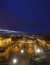 Theatre Square in Dresden