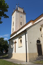 Catholic Church of St Peter and Paul, Podivín, Kostel, Podiwin, Breclav, Jihomoravský kraj, Czech