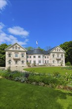 Villa Eugenia, last residence of the Princes of Hohenzollern-Hechingen, classicist central building