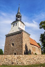 Lübbersdorf Village Church, Galenbeck, Mecklenburg-Western Pomerania, Germany, Europe