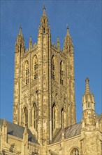 Tower, Cathedral, Canterbury, Kent, England, United Kingdom, Europe