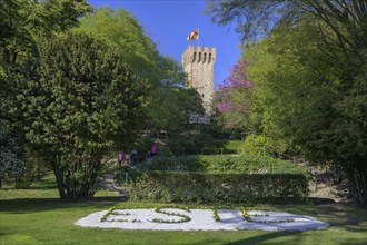 Castello Carrarese and Park, Este, Province of Padua, Italy, Europe