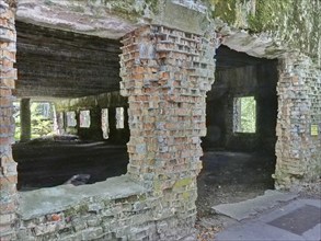 Ruins of the Wolf's Lair (also Wolf's Lair or Görlitz), the military situation centre of the