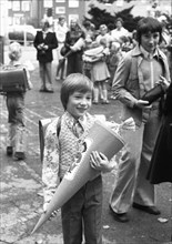 The first day of school on 14.9.1974 in Dortmund