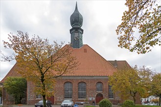 St Bartholomew's Church, Wesselburen, Schleswig-Holstein, Germany, Europe