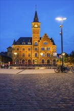 Former harbour office, Rheinauhafen, Cologne, North Rhine-Westphalia, Germany, Europe