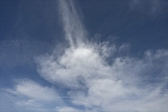 Cloud formation, Bavaria, Germany, Europe