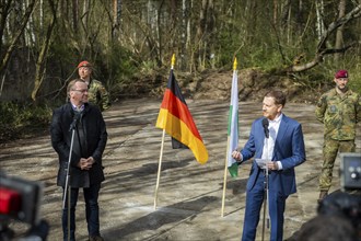 New Bundeswehr base Bernsdorf, Bernsdorf, Saxony, Germany, Europe