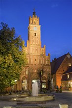 Old Town Hall, Old Town Market, City of Brandenburg an der Havel, Brandenburg, Germany, Europe