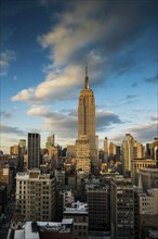 Empire State Building, sunset, Midtown Manhattan, Manhattan, New York City, New York, USA, North