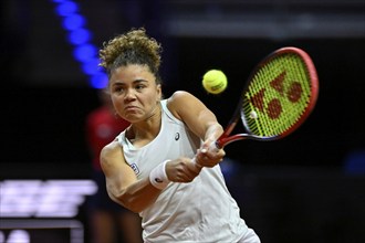 Jasmine Paolini (ITA) Action, Tennis, Porsche Cup 2024, Porsche Arena, Stuttgart,