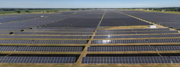 Marshall, Michigan, The Cereal City Solar project, a 100 MW solar farm. It is a project of NextEra