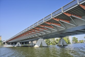 Wasserstadtbrücke, Havel, Haselhorst, Spandau, Berlin, Germany, Europe