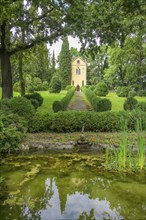 Hermitage built in 1792 in the Parco Giardino Sigurtà, Valeggio sul Mincio, province of Verona,