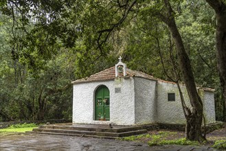 The Ermita de Lourdes chapel, El Cedro, Garajonay National Park, La Gomera Island, Canary Islands,