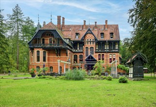 Gelbensande Hunting Lodge, former residence of the Mecklenburg sovereigns, Gelbensande,