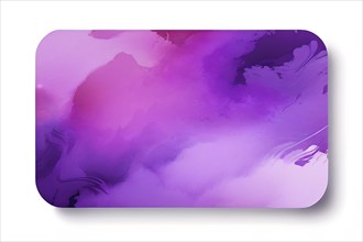 Purple vector colorful watercolor backgrounds for business card or flyer template, AI generated