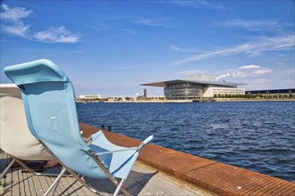 Copenhagen, Denmark-2 August, 2018: The National Opera House located on the island of Holmen in