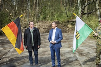 New Bundeswehr base Bernsdorf, Bernsdorf, Saxony, Germany, Europe