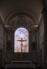 Interior, altar, church, parish church, Igreja Paroquial de Santa Maria de Lagos, Lagos, Algarve,