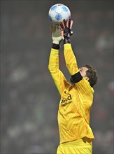 Goalkeeper Kevin Trapp Eintracht Frankfurt SGE (01) Action Voith-Arena, Heidenheim,