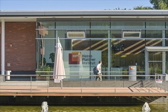 Lecture theatre building, Hasso Plattner Institute, Prof.-Dr.-Helmert-Straße, Babelsberg, Potsdam,