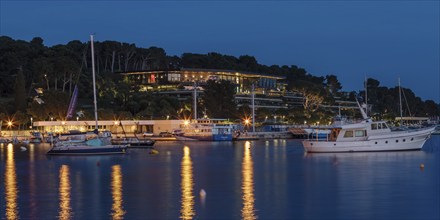 Hotel Lone at the new harbour in the old town, Rovinj, Istria, Croatia, Europe