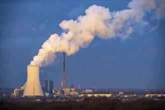 The STEAG coal-fired power plant Duisburg-Walsum, on the site of the former Walsum colliery, on the